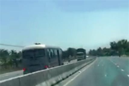 Tỉnh Khánh Hòa: Xử lý nghiêm xe khách đi ngược chiều trên QL1A 