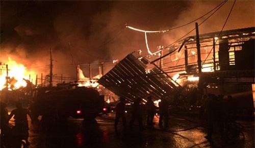 Bà hỏa 'ghé thăm' cửa hàng người Việt ở Thái Lan, thiệt hại hơn 1 triệu USD