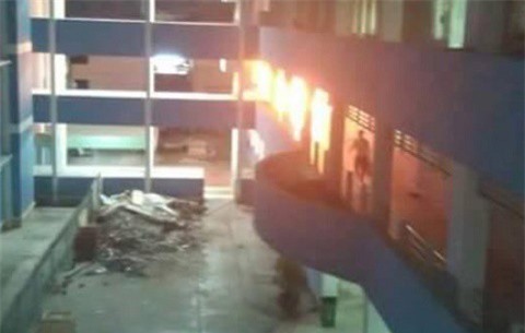 Bệnh viện cháy dữ dội giữa đêm, hàng chục bệnh nhân phải sơ tán