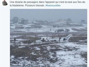 Canada: Máy bay rơi, cả gia đình cựu Bộ trưởng Giao thông tử nạn