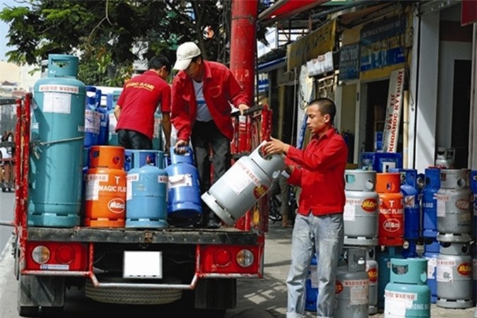 Giá gas tăng 9.500 đồng/bình 12kg từ ngày hôm nay 1/4