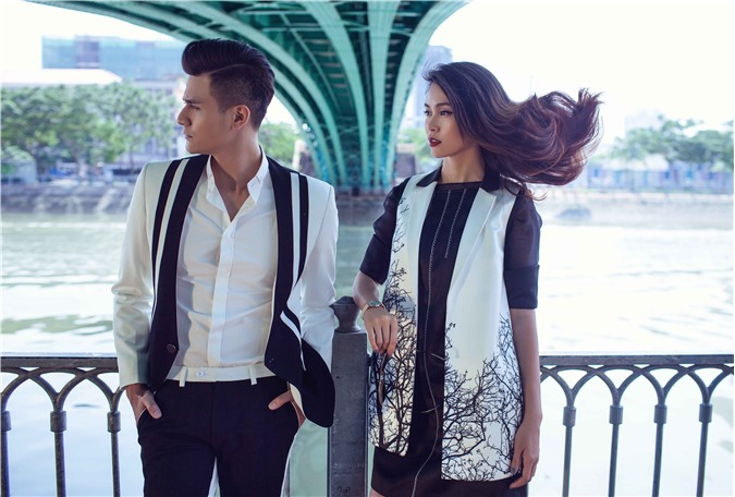 Siêu mẫu Vĩnh Thụy kết đôi cùng Mâu Thanh Thủy