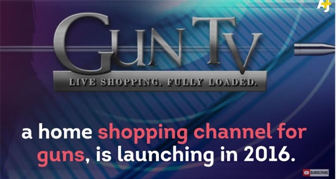Mỹ: Ra mắt kênh truyền hình mua sắm súng đạn tại nhà