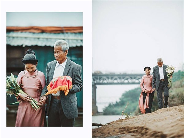 Xúc động đám cưới thế kỷ của ông bà cùng nhặt rác 47 năm