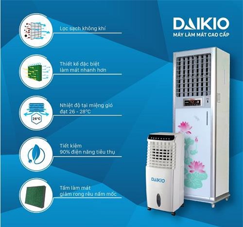 Sảng khoái ngày hè siêu tiết kiệm cùng thương hiệu Daikio