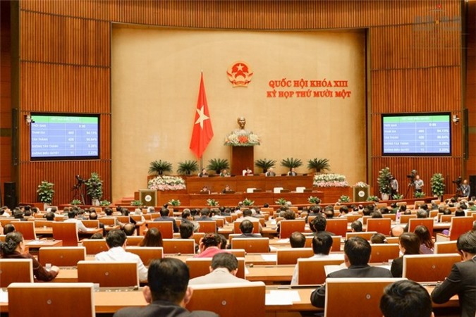 Chủ tịch Quốc hội Nguyễn Thị Kim Ngân phát biểu bế mạc kỳ họp Quốc hội Khóa XIII