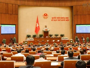 Chủ tịch Quốc hội Nguyễn Thị Kim Ngân phát biểu bế mạc kỳ họp Quốc hội Khóa XIII