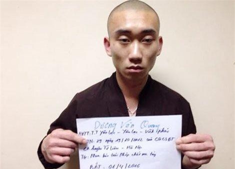 Hà Nội: Lật mặt nhà sư vờ đi tu để trốn truy nã trong chùa