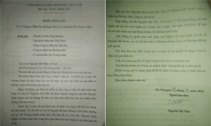 Công ty điện lực Hoàng Mai bị "tố" cố ý chuyển đổi công tơ điện