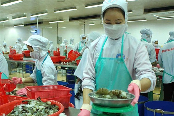 Việt Nam tăng xuất khẩu tôm sang thị trường Trung Quốc