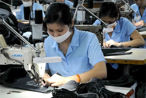 Xuất khẩu dệt may đạt hơn 5 tỷ đôla trong quý I