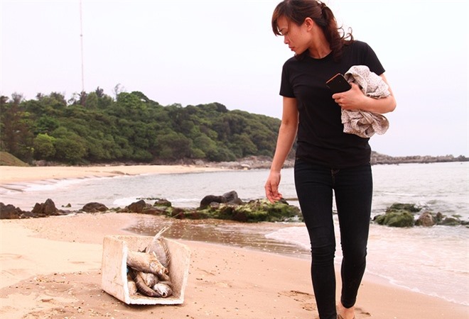 Kiểm tra tin ống xả thải khổng lồ dưới biển Vũng Áng