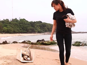 Kiểm tra tin ống xả thải khổng lồ dưới biển Vũng Áng