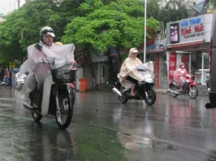 Thời tiết Bắc Bộ: Hà Nội có mưa dông, gió giật