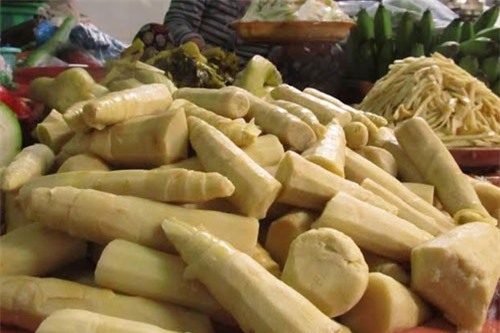 TP. HCM: Măng tươi và măng khô đều chứa chất vàng ô