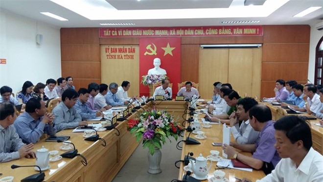 Bộ Nông nghiệp và các tỉnh đang họp về vụ cá chết miền Trung