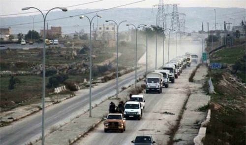 Người dân Syria "oằn mình" chờ hàng cứu trợ nhân đạo quốc tế