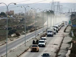 Người dân Syria "oằn mình" chờ hàng cứu trợ nhân đạo quốc tế