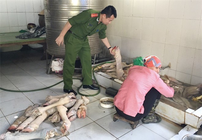 Hà Nội: Kinh hoàng vó bò thối luộc tuồn vào quán bia