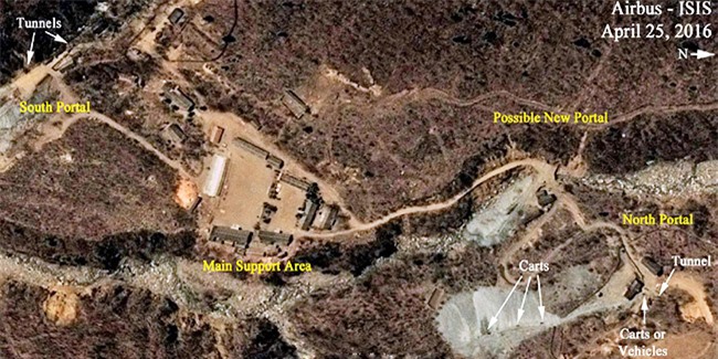 Lộ rõ dấu hiệu Triều Tiên sẵn sàng thử hạt nhân