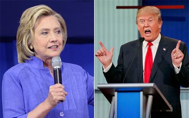 Trump tưởng tượng nếu đối thủ Clinton là đàn ông