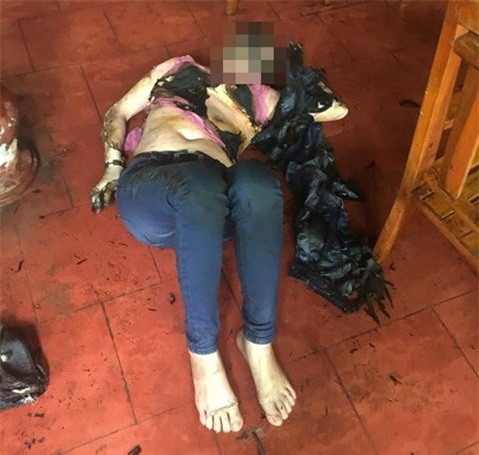 Kẻ tẩm xăng đốt một phụ nữ tại quán cà phê đã ra tự thú