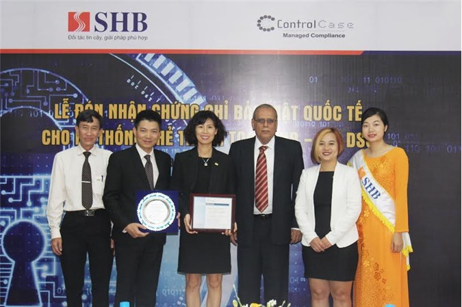 SHB nhận chứng chỉ bảo mật hệ thống thanh toán