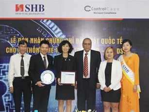 SHB nhận chứng chỉ bảo mật hệ thống thanh toán