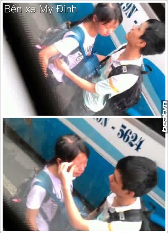 Thiếu nữ khóc nức nở tại bến xe vì không mua được vé xe về quê