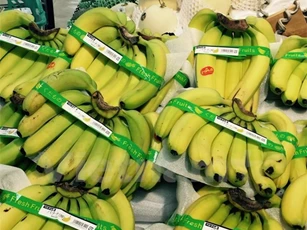 Chuối Việt Nam được bán ở Nhật Bản