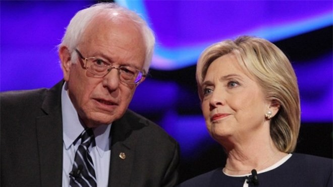 Ông Trump chắc thắng, Clinton và Sanders tranh nhau lá phiếu cuối cùng