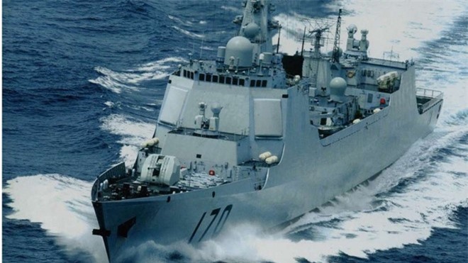 Trung Quốc điều khu trục hạm tối tân tới Biển Đông tập trận