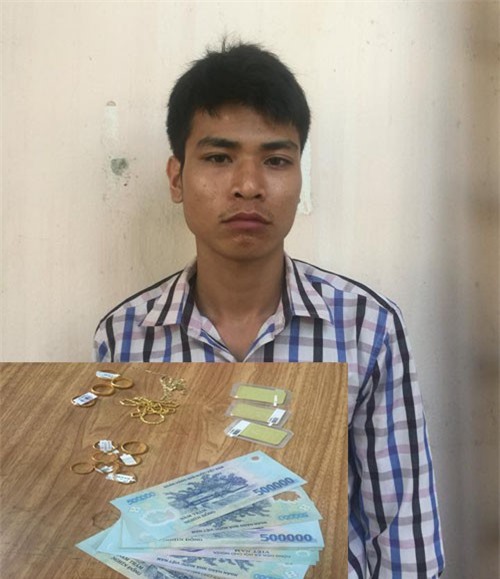 Nam thanh niên đột nhập nhà hàng xóm trộm 7,2 cây vàng