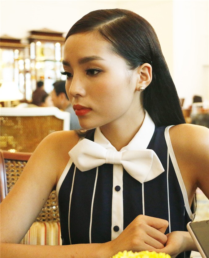Hoa hậu Kỳ Duyên thẹn thùng kể chuyện có bạn trai