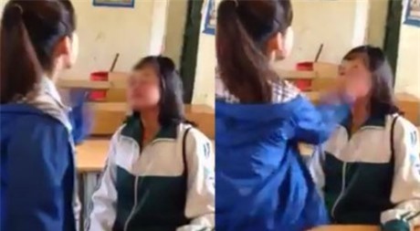 Tát bạn chảy máu mũi, nữ sinh bị đuổi học 1 tuần