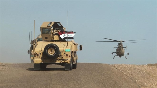 Iraq tấn công tái chiếm thị trấn chiến lược từ tay IS