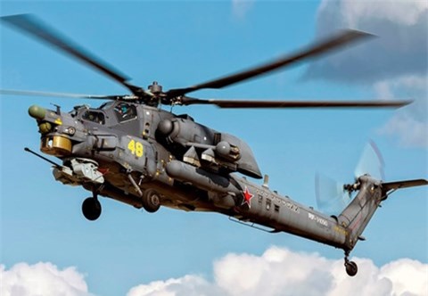 Uy lực "Thợ săn đêm" Mi-28N của Không quân Nga