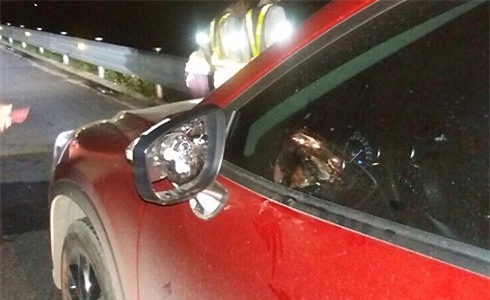 Xác định 4 nghi phạm ném đá ô tô trên cao tốc Hà Nội - Hải Phòng