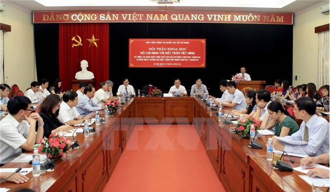 Hội thảo khoa học “Hồ Chí Minh với Mặt trận Việt Minh”
