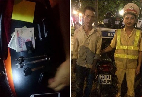 Hà Nội: Mất xe gần một tiếng được công an gọi đến nhận lại