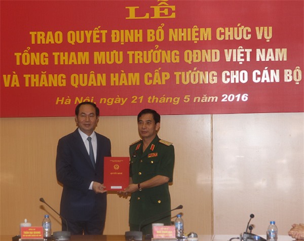 Quân đội Việt Nam có tân Tổng Tham mưu trưởng