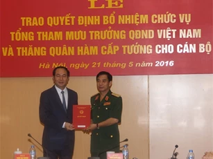Quân đội Việt Nam có tân Tổng Tham mưu trưởng