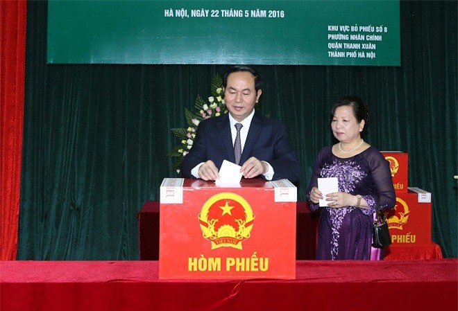 Trên 80% tổng số cử tri cả nước đã đi bỏ phiếu bầu cử