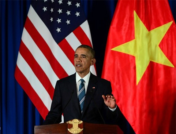 Cấm đường tại TP. HCM để đón đoàn Tổng thống Mỹ Obama