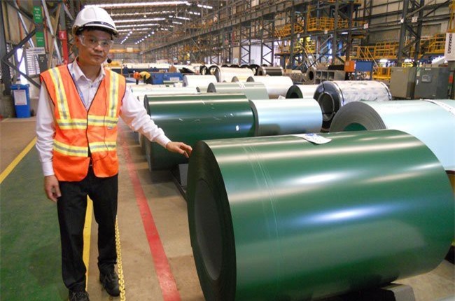 Gia hạn thời gian điều tra bán phá giá với thép mạ nhập khẩu