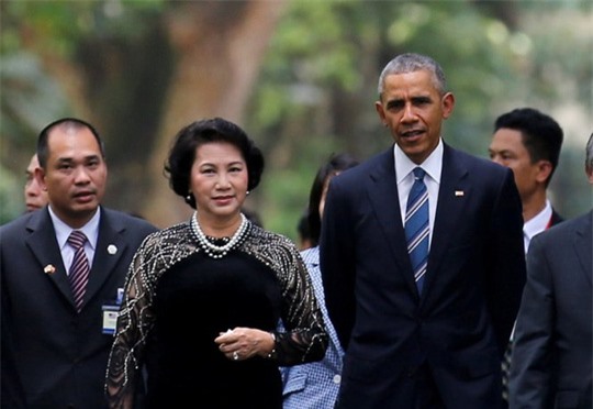Nữ chủ tịch Quốc hội và ông Obama đã trao đổi những gì?