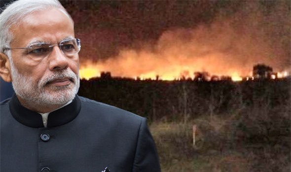 Ấn Độ: Cháy dữ dội ở kho đạn, ít nhất 17 binh sĩ thiệt mạng