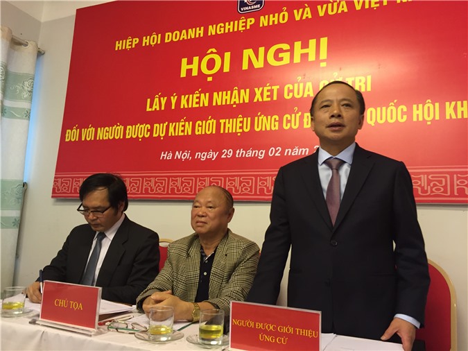 Chủ tịch Hiệp Hội DNNVV Việt Nam Nguyễn Văn Thân trúng cử ĐBQH Khóa XIV