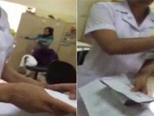 Công an vào cuộc làm rõ vụ bác sĩ nhận xấp phong bì