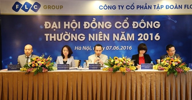 Hé lộ mức thù lao của lãnh đạo Tập đoàn FLC năm 2016